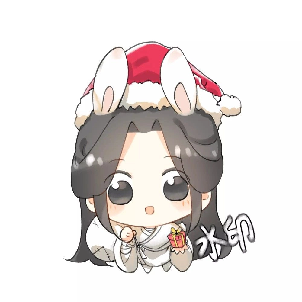 Xie Lian chibi drawing captures delicate tiny style
