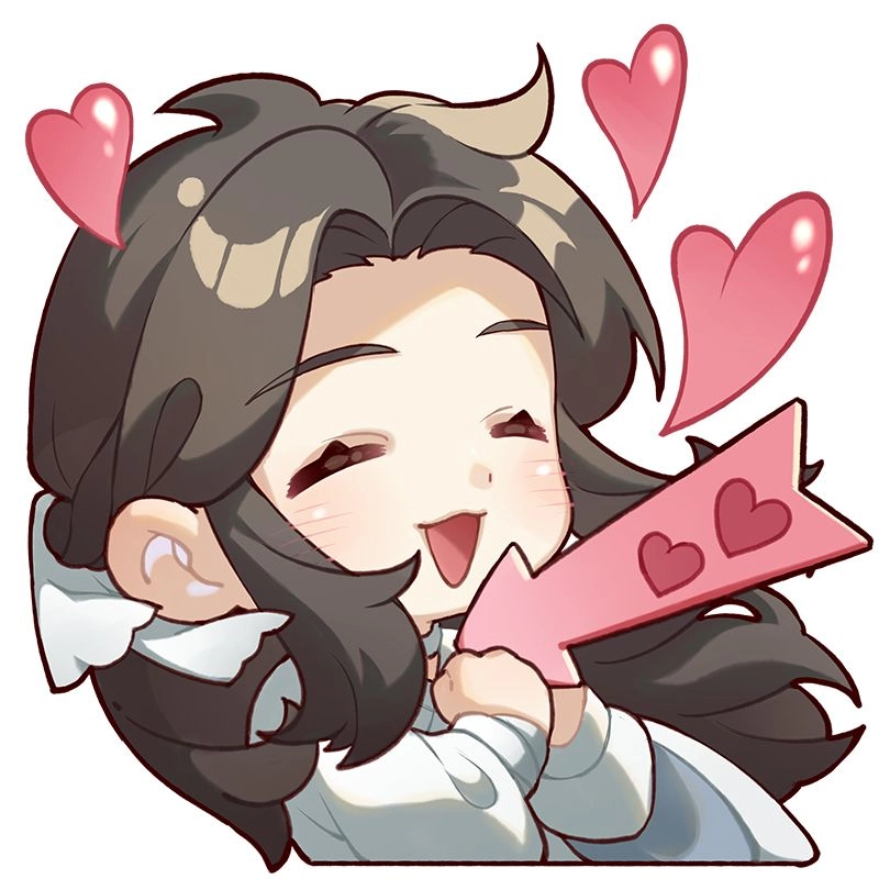 Xie Lian chibi art shines with colorful charm