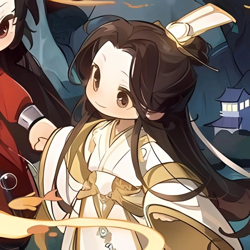 Xie Lian chibi manga looks playful and adorable