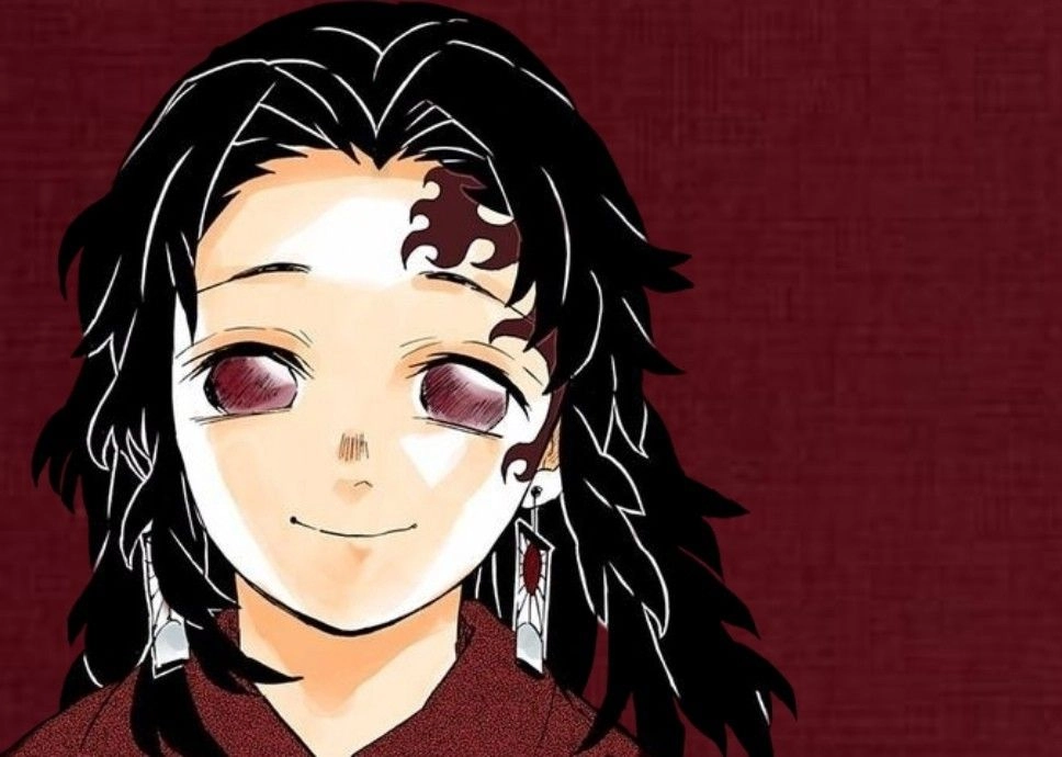 Fiery essence glows in Yoriichi chibi art