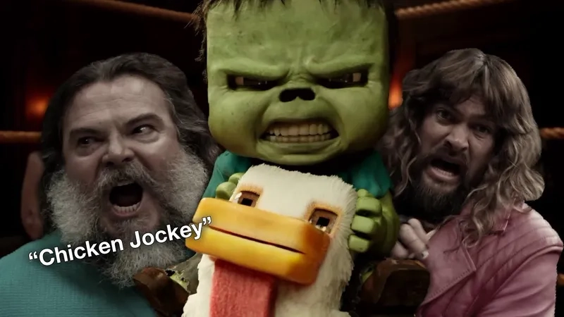 Sharing the best minecraft memes featuring the chicken jockey.