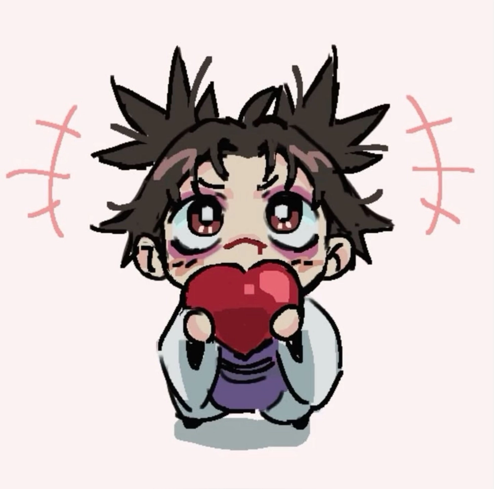 Unique vibes glow in Choso chibi fanart