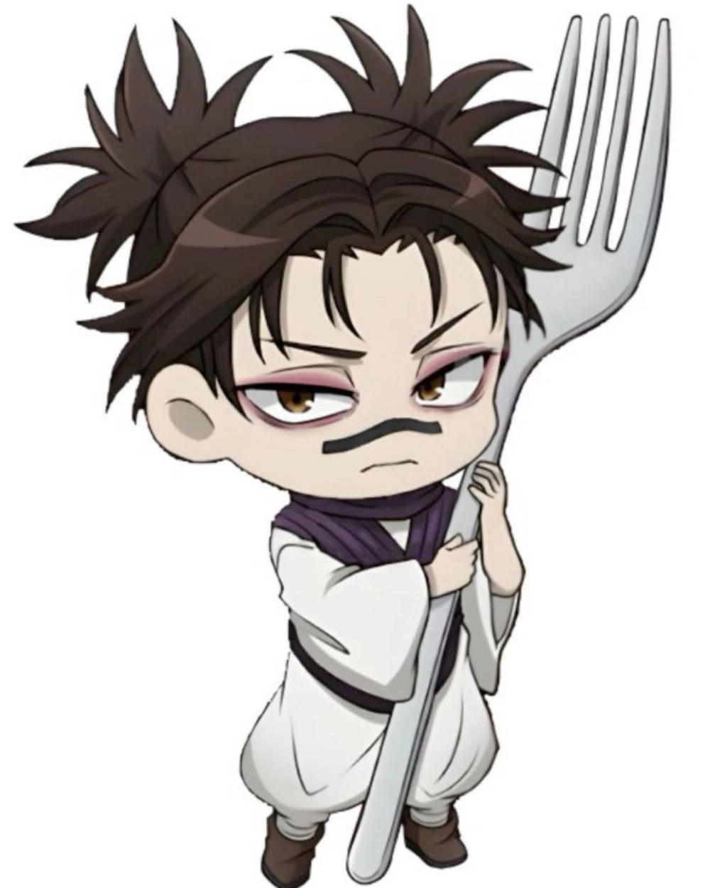 Unique charm blooms in Choso chibi aesthetic