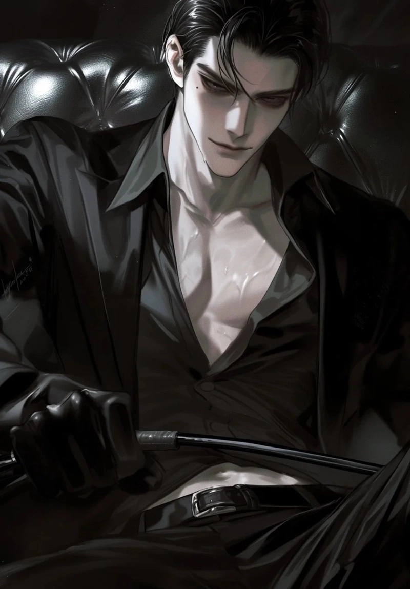 Cold anime images reveal sadness of anime girl lonely