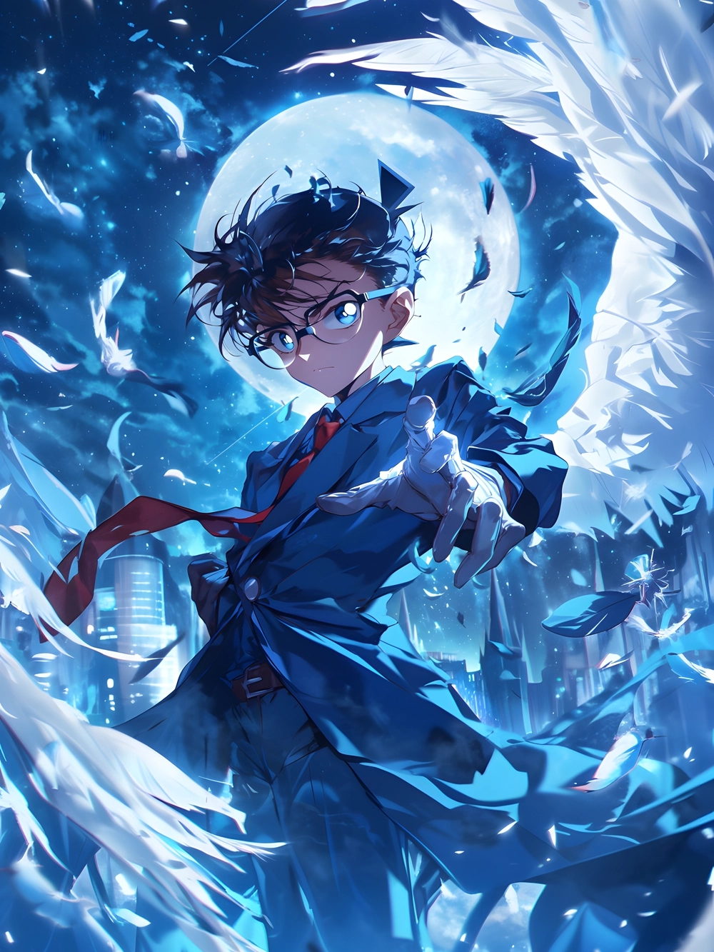 Conan Edogawa cosplay lets fans embody the young detective