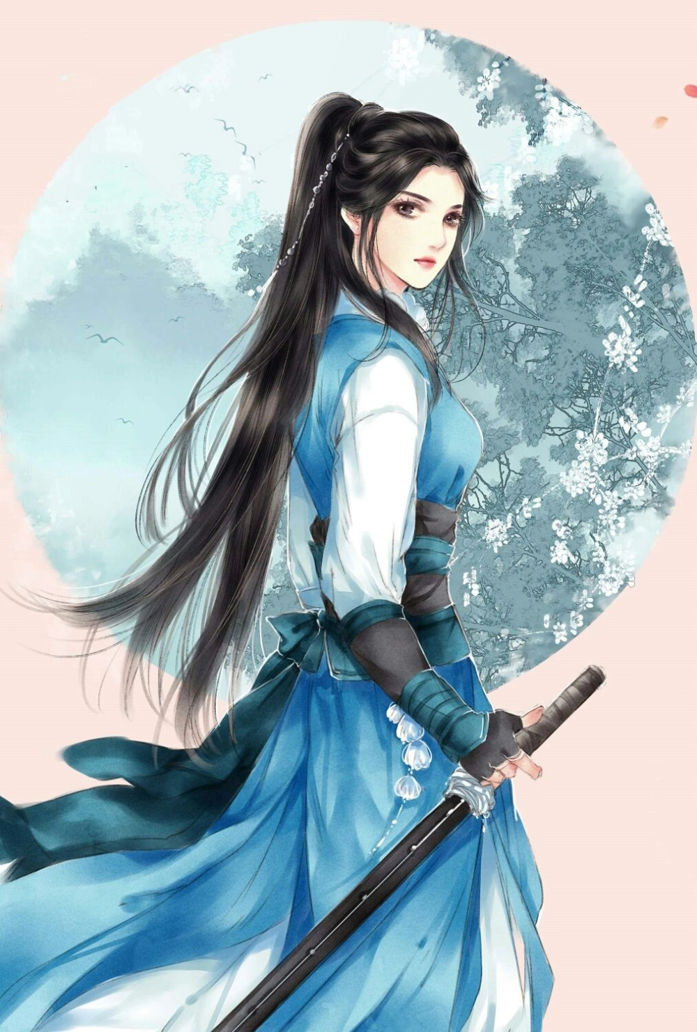 View cool female anime images with sad anime girl wallpaper