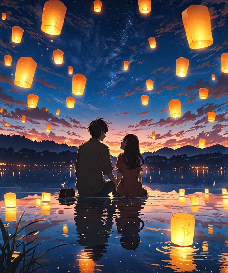 Matching anime pfp inspired by couple anime images style