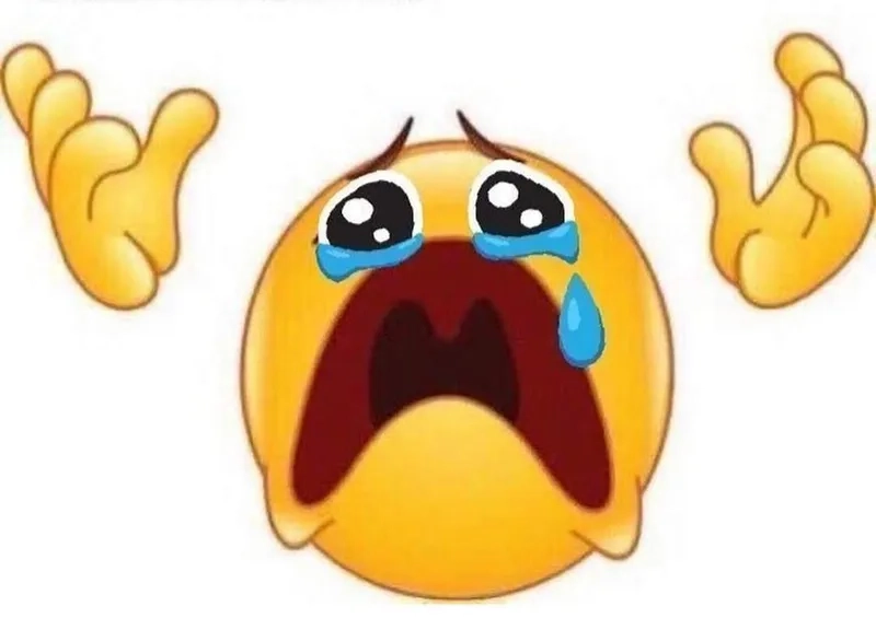 The perfect ugly crying face for dramatic moments