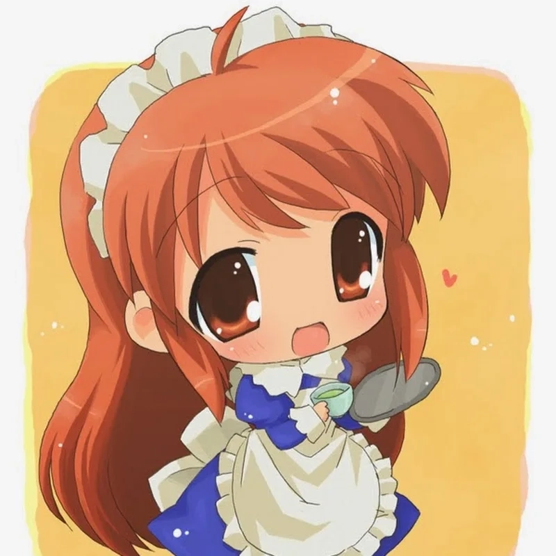 Explore tiny charms in cute female anime images with chibi anime girl