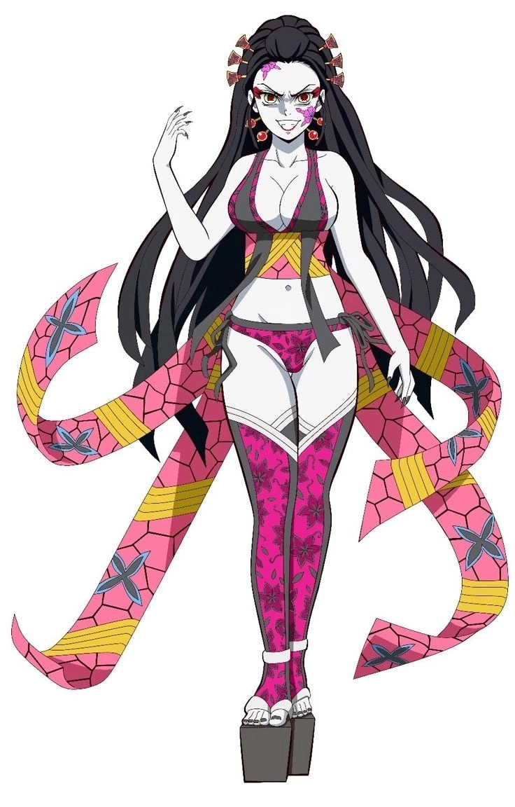 Witness the clash of Daki vs Nezuko in high detail