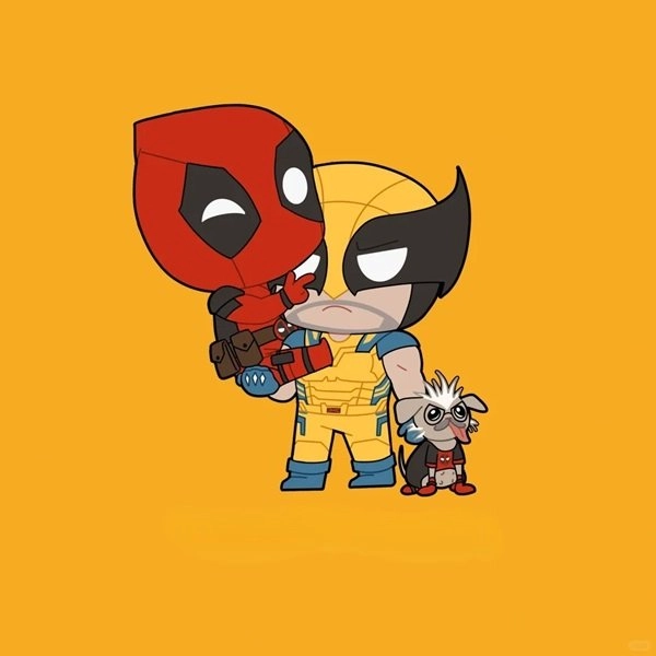Cute Deadpool melts hearts instantly