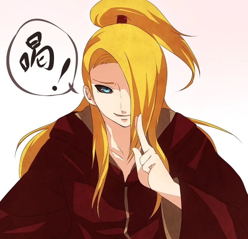 Unleash battles with the Deidara action figure