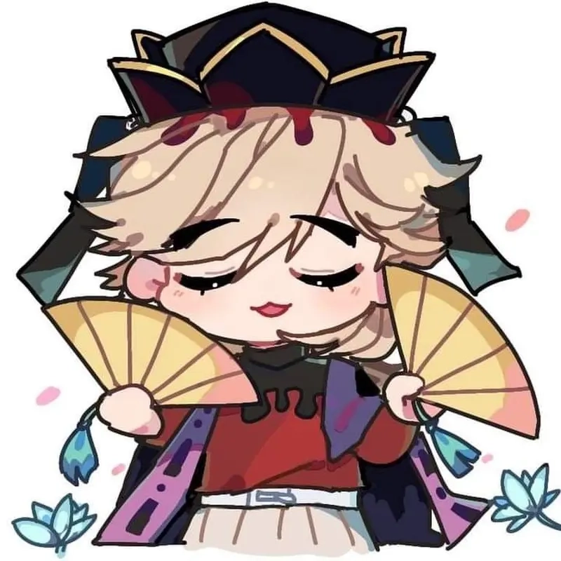 Playful spirit shows in Doma Demon Slayer chibi