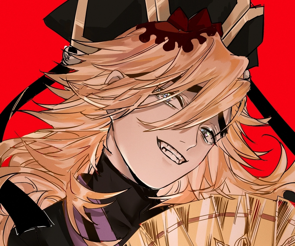 Creative Douma fanart brings the villain to life