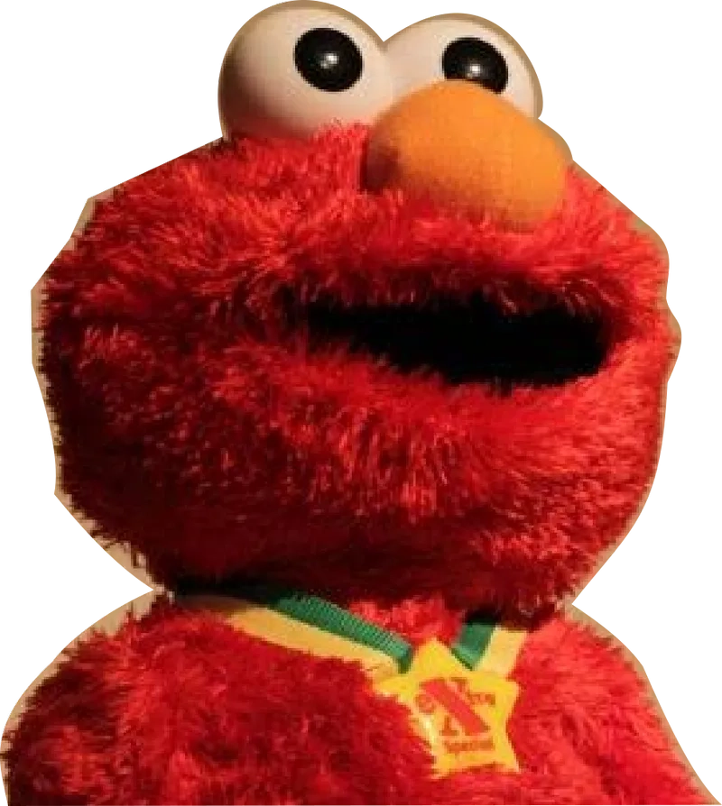 Capturing a thought with the Elmo thinking meme