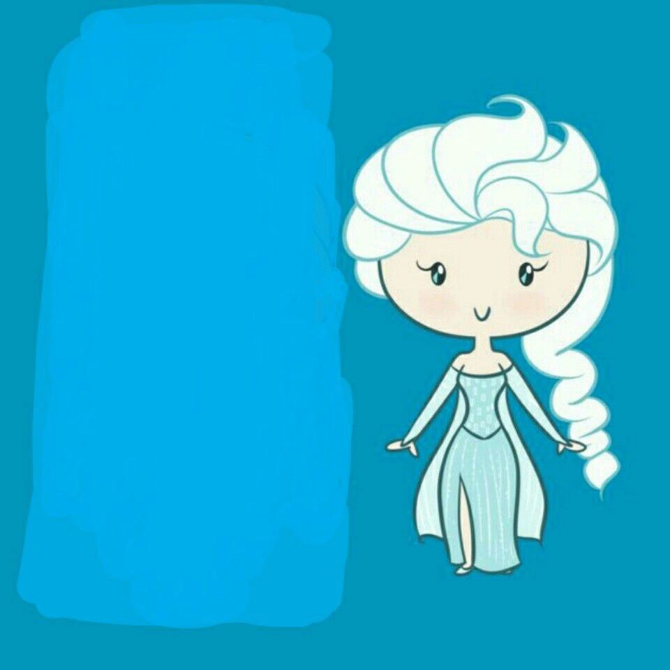Elsa chibi wallpaper brightens every screen