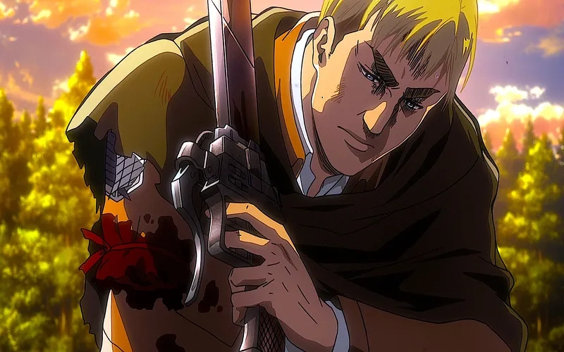 Survey Corps commander Erwin Smith leads with strategy