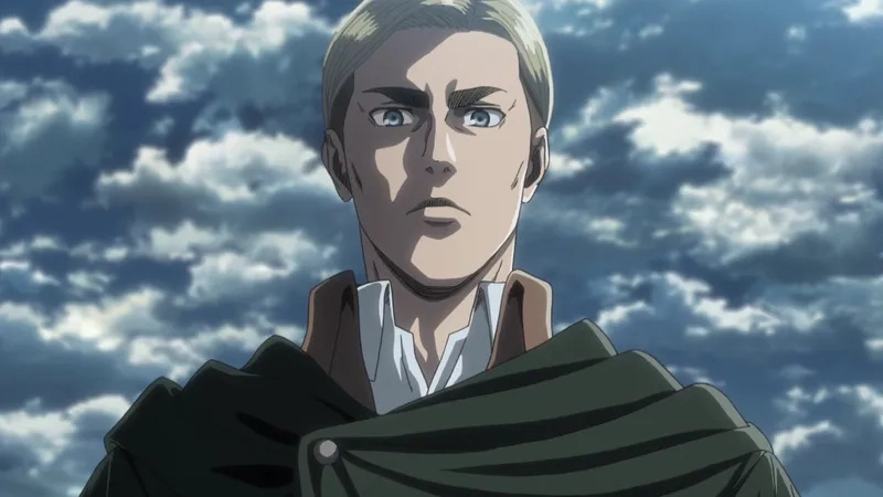 Erwin Smith anime scenes show his tactical genius
