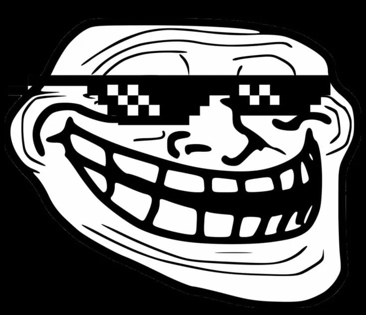 A scary story told with the trollge meme