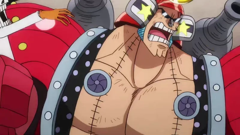 Admire the iconic Franky's hairstyle and style