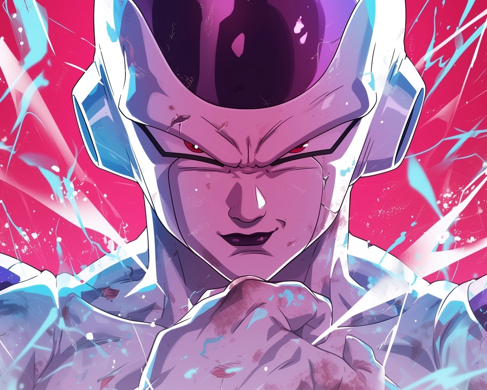 Golden Frieza showcases ultimate strength and speed
