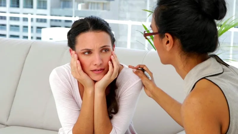 A supportive therapy session for GAD