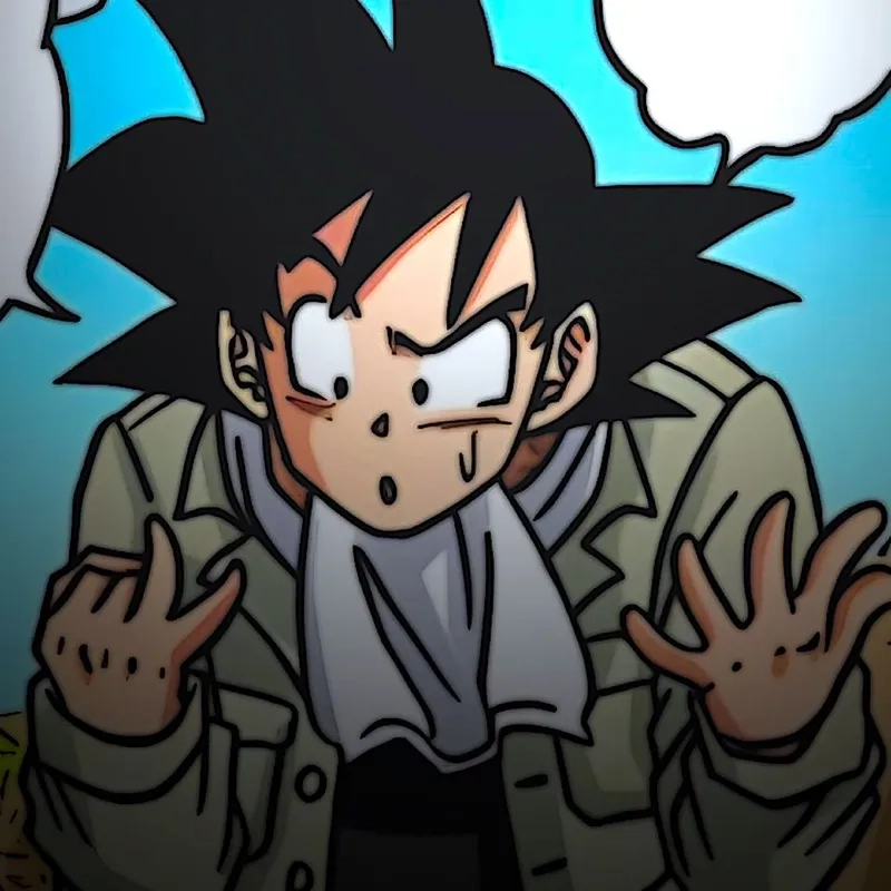 Another fresh goku drip meme