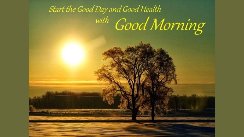 Good health wishes to keep your body and mind strong