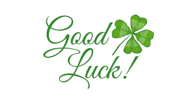 Good luck wishes to brighten someone special day