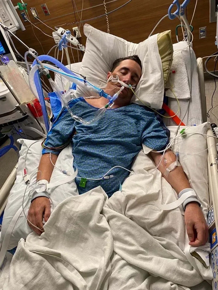 A patient undergoing GBS recovery with physical therapy