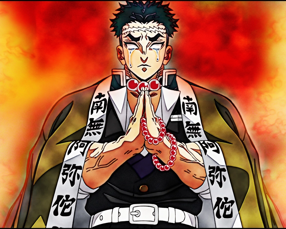 Collect Gyomei figure item with Gyomei unique style