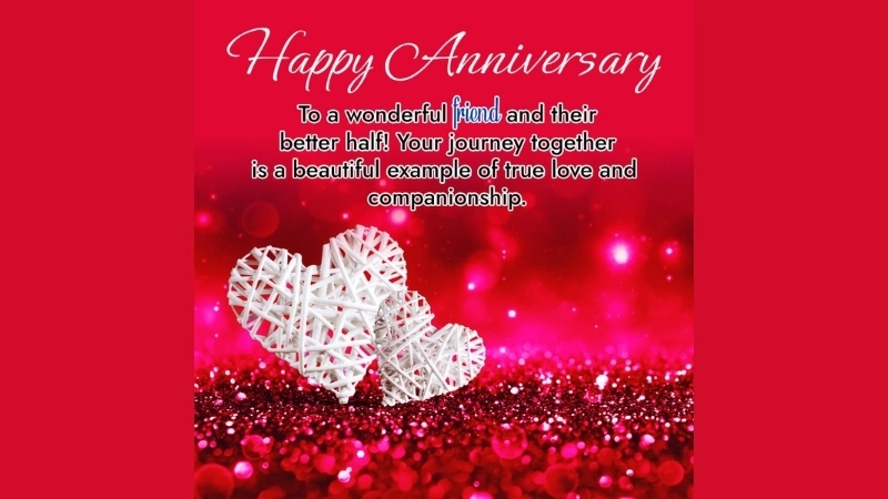 Happy anniversary wishes to celebrate love and joy