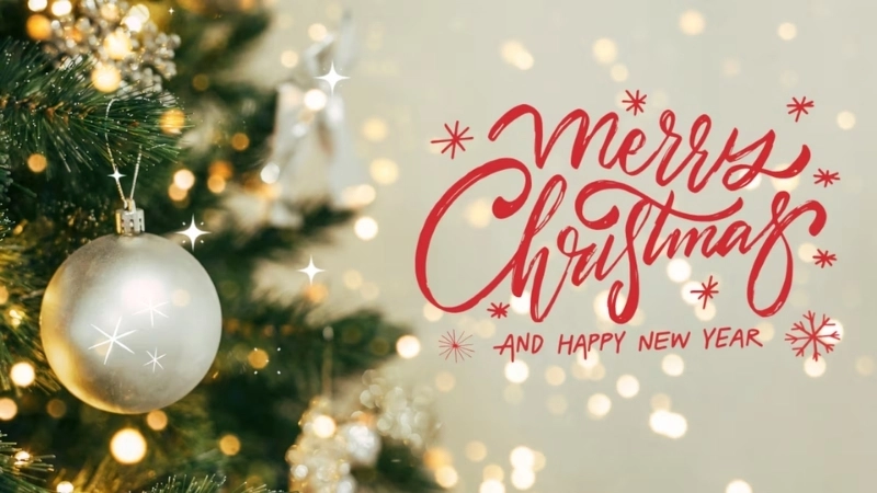 Happy christmas wishes to spread joy and love this season