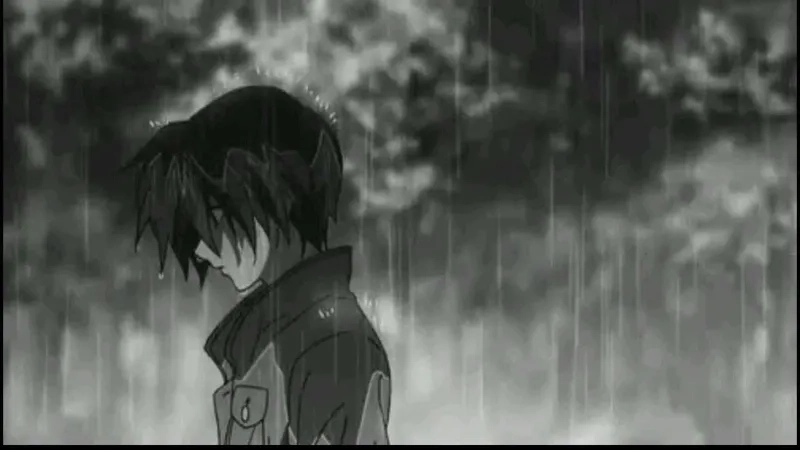 Choose a sad anime pfp for your profile vibe