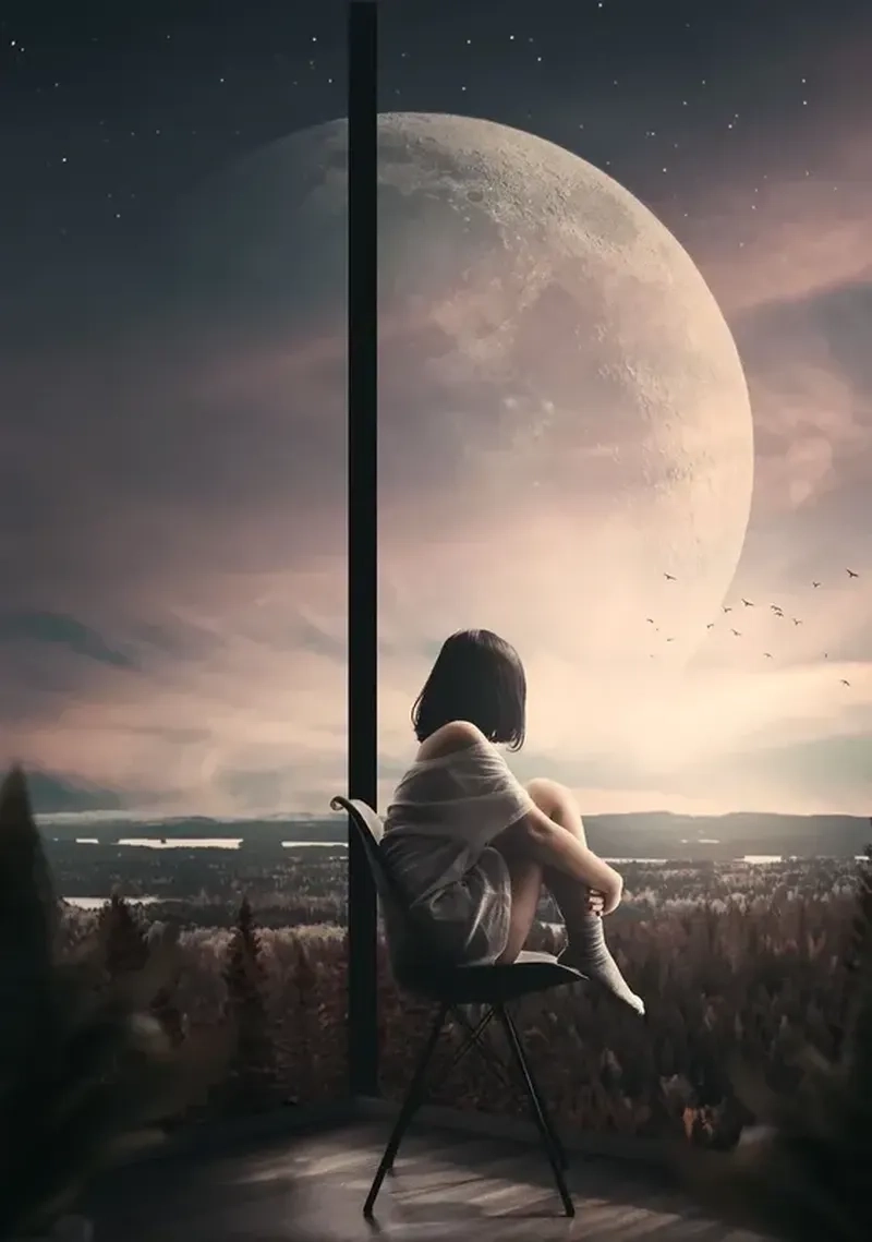 Decorate your screen with sad anime wallpaper