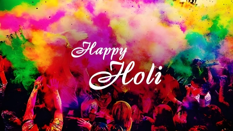 Holi wishes to spread love and happiness everywhere