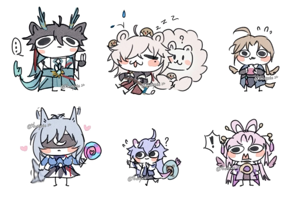 Honkai Star Rail characters chibi delight fans