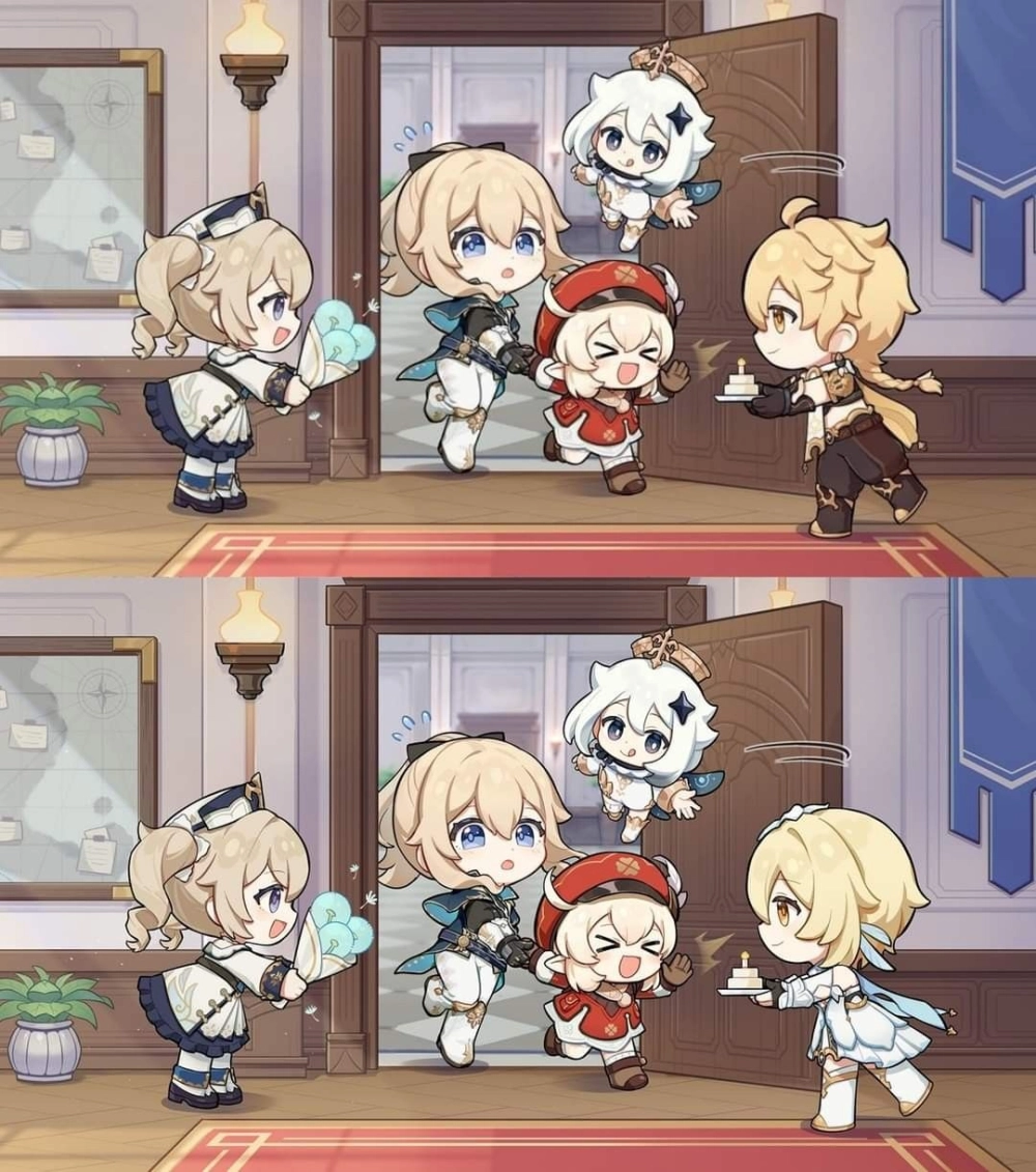 Honkai Star Rail chibi pictures feel playful