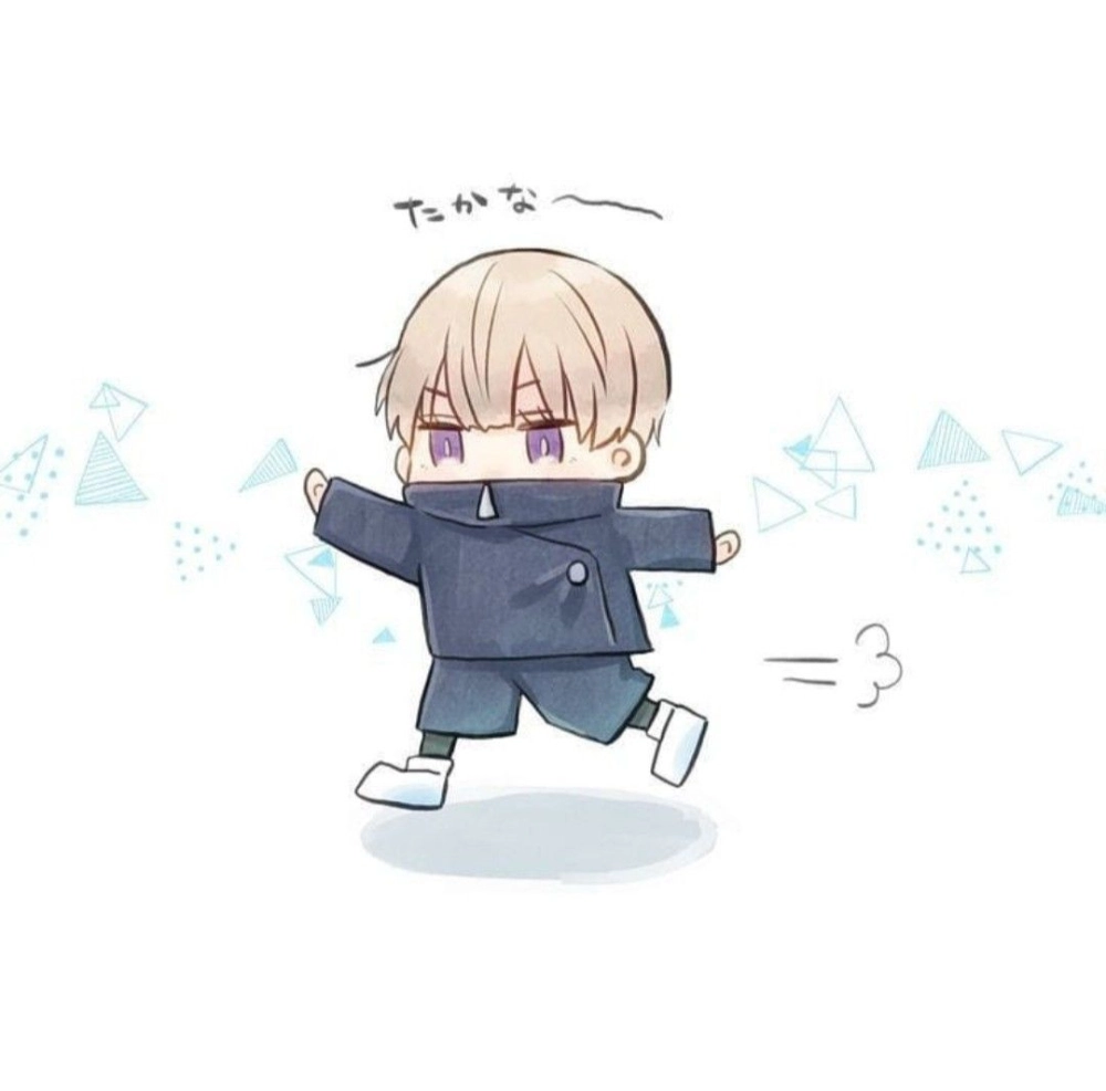 Kawaii inumaki chibi dreamy spark in frame