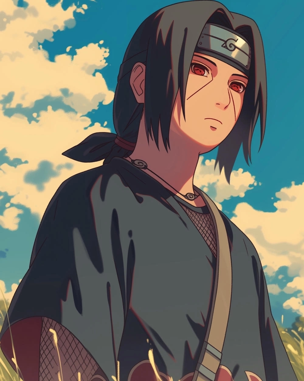 Check out the deadly moves with Itachi's sword