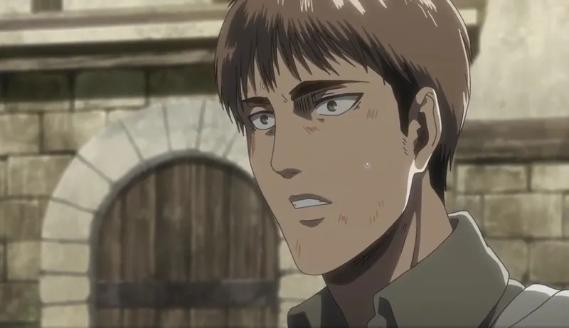 Jean uses Thunder Spears to fight Titans bravely