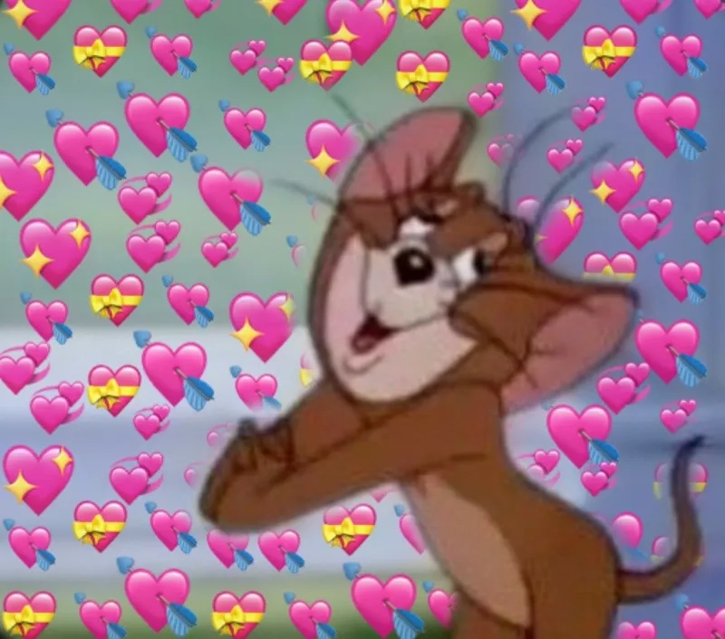 A relatable jerry hiding meme to avoid problems