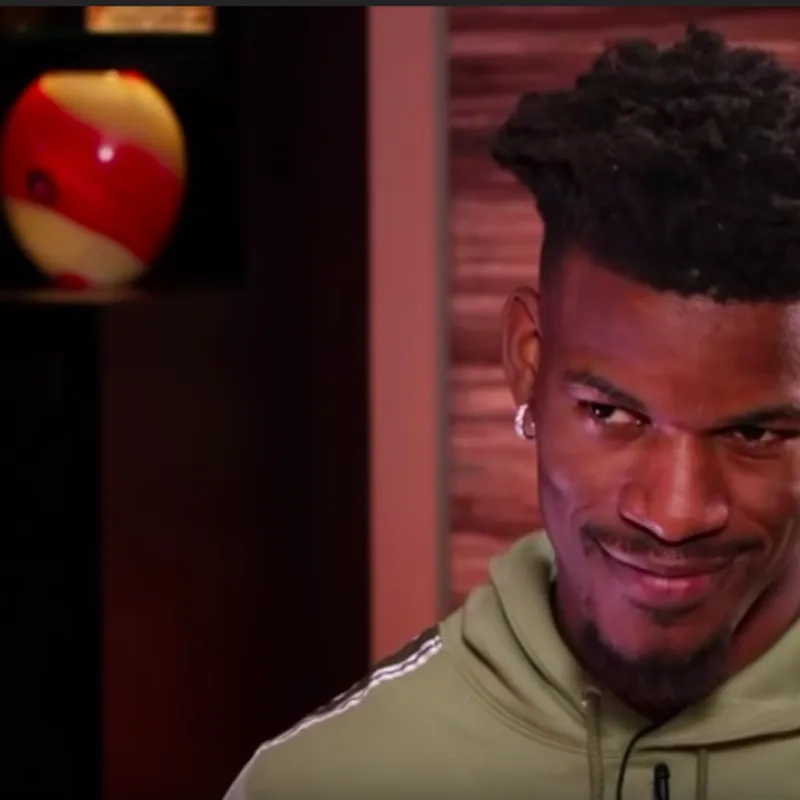 A customizable Jimmy Butler meme template