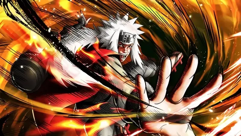 Check out the iconic look of Jiraiya's hair style