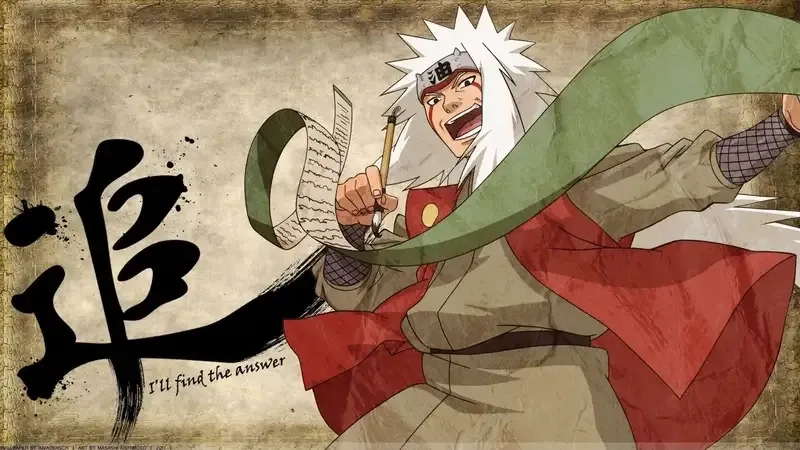 Witness the epic scene of Jiraiya's death in action
