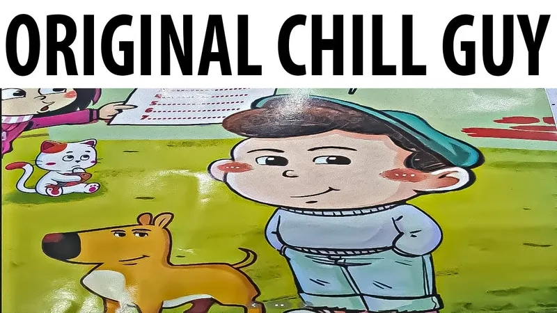 Just a chill guy meme about work