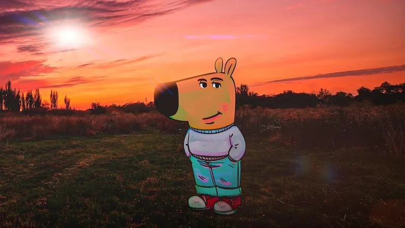 The original he's just a chill guy meme clip