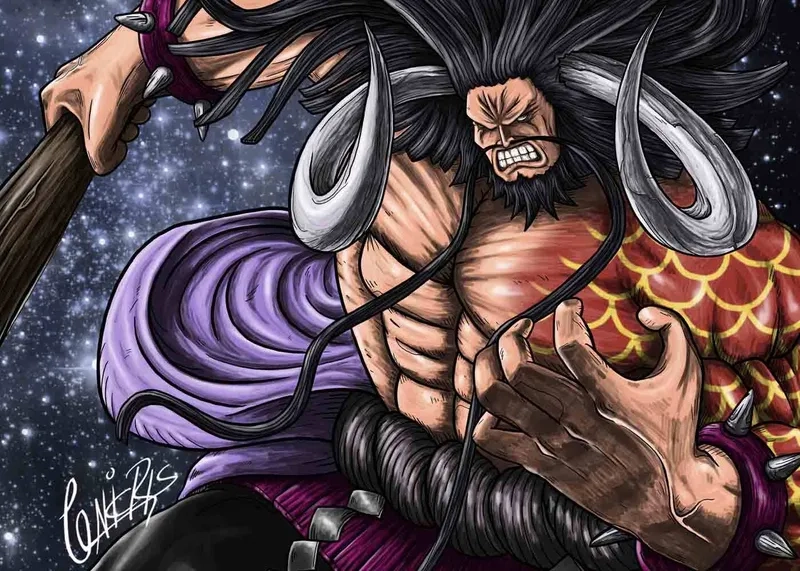 Read iconic Kaido Quotes from battles and scenes