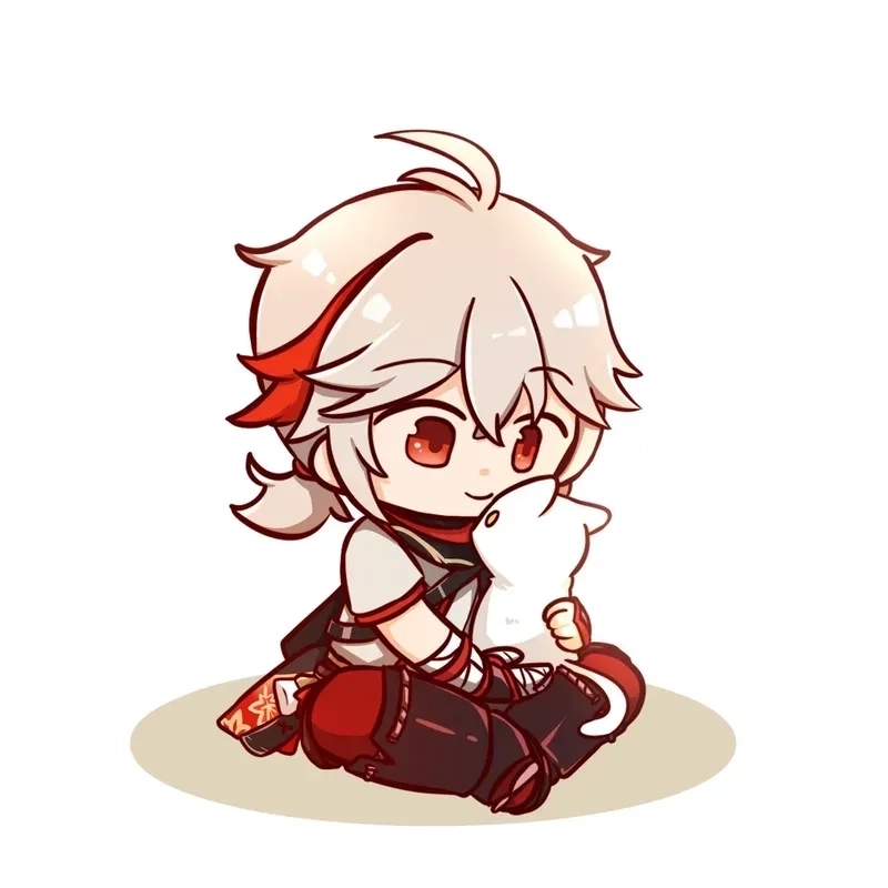 Kazuha chibi wallpaper brightens every screen