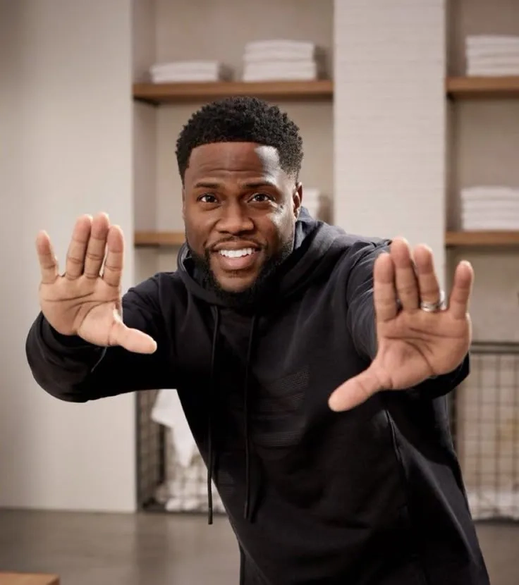 Using the Kevin Hart staring meme